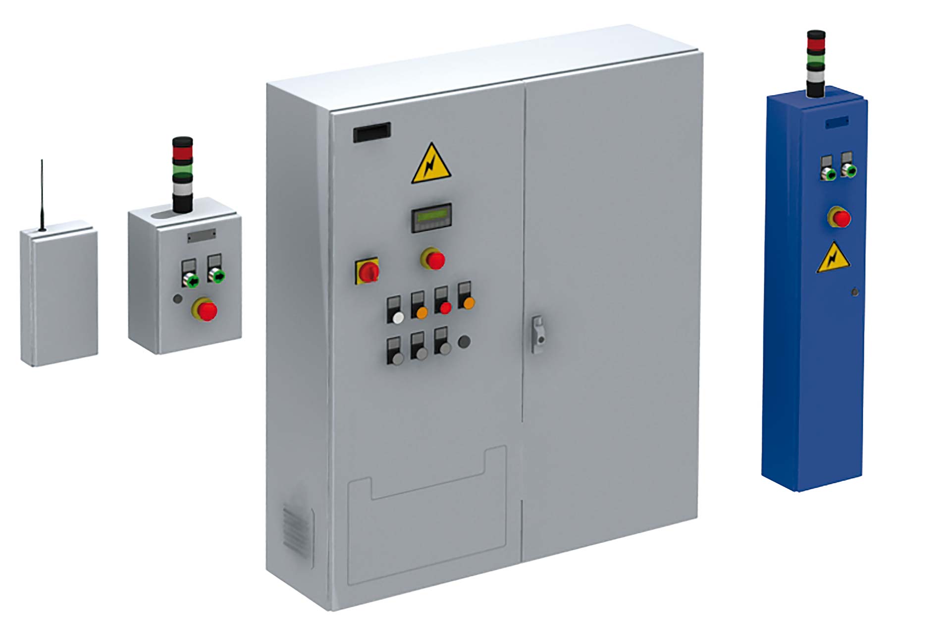 主電氣櫃記錄Movirack系統的所有命令和動作